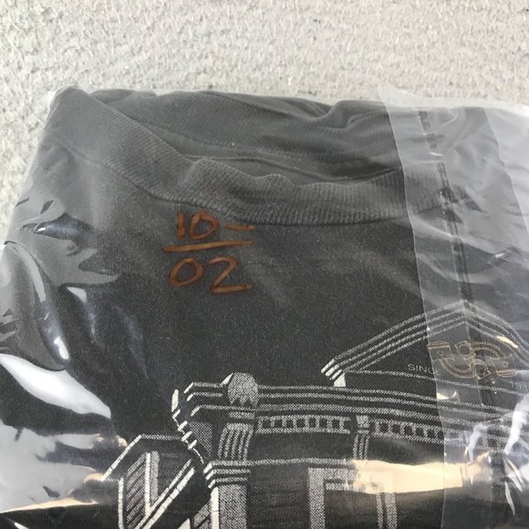 Vintage 90s Rodfathers T Shirt Ford Deluxe Sedan Black  Single Stitch USA - Picture 6 of 6